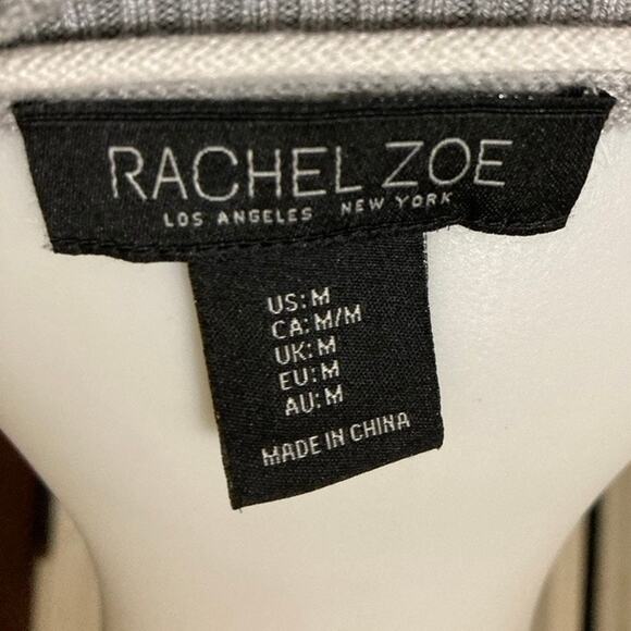📸 SALE Rachel Zoe Embroidered Good Vibes Sweater, Medium - Picture 5 of 5